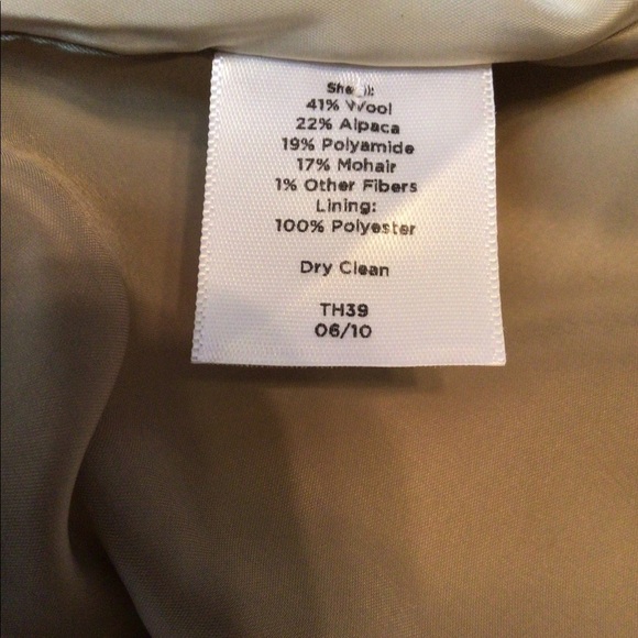 Talbots Plaid Blazer in Beige and Gray - Picture 5 of 14